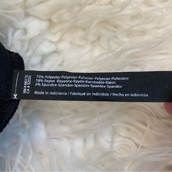 Urban Outfitters Out From Under Plunge Front Button Bodysuit Black Medium - Picture 11 of 14